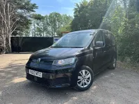 Used VW Caddy Pro 102 HP (75 kW) 2023 Black MPV