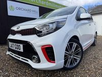 Used Kia Picanto GT-Line 66 HP (48 kW) 2017 White Hatchback