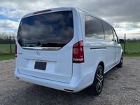 Used Mercedes V220 Avantgarde 163 HP (119 kW) 2016 White MPV