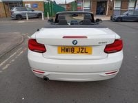 Used BMW 218 2018 White Cabriolet