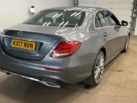 Used Mercedes E220 AMG line 194 HP (142 kW) 2017 Grey Sedan