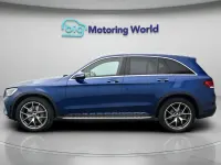 Used Mercedes GLC300 AMG line 272 HP (200 kW) 2020 Blue SUV