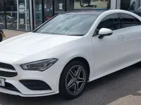 Used Mercedes CLA250e AMG Line Premium Plus 218 HP (160 kW) 2022 White Coupe