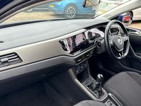 Used VW Polo Match 95 HP (69 kW) 2021 Blue Hatchback
