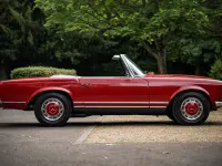 Used Mercedes SL280 1969 Red Cabriolet