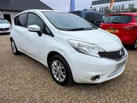 Used Nissan Note Acenta 80 HP (58 kW) 2014 White Hatchback