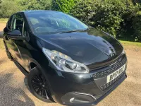 Used Peugeot 208 2017 Black Hatchback