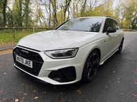 Used Audi A4 Black Edition 190 HP (139 kW) 2020 White Estate