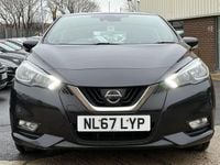Begagnad Nissan Micra Acenta 90 HK (66 kW) 2017 Svart Halvkombi