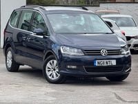 Used VW Sharan SE 140 HP (102 kW) 2011 Blue MPV