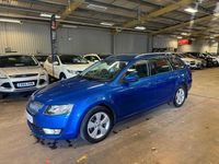 Used Skoda Octavia SE L 115 HP (84 kW) 2017 Blue Estate