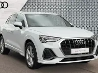 Used Audi Q3 S-Line 150 HP (110 kW) 2023 White SUV