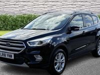 Begagnad Ford Kuga Titanium 120 HK (88 kW) 2018 Svart SUV
