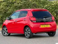 Used Citroën C1 Flair 82 HP (60 kW) 2018 Red Hatchback