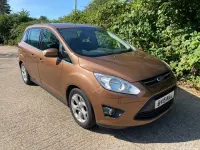 Used Ford Grand C-Max Zetec 2015 Brown MPV