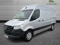 Used Mercedes Sprinter Progressive 150 HP (110 kW) 2021 Silver Van