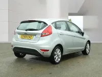 Used Ford Fiesta Zetec 96 HP (70 kW) 2010 Silver Hatchback