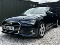 Used Audi A6 Sport 201 HP (147 kW) 2018 Blue Estate