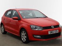 Used VW Polo Match 85 HP (62 kW) 2012 Red Hatchback