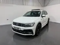 Used VW Tiguan R-line 150 HP (110 kW) 2019 White SUV