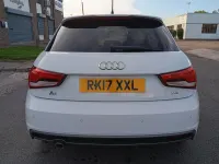 Used Audi A1 S-Line 116 HP (85 kW) 2017 White Hatchback