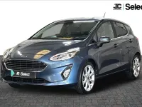 Used Ford Fiesta Titanium X 123 HP (90 kW) 2020 Blue Hatchback