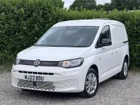 Used VW Caddy Pro 102 HP (75 kW) 2023 White MPV