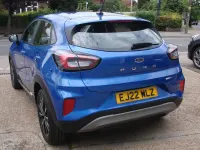 Used Ford Puma Titanium 2022 Desert island blue metallic SUV