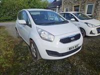 Used Kia Venga 2014 White Hatchback