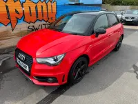 Used Audi A1 S-Line 105 HP (77 kW) 2014 Red Hatchback