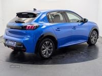 Used Peugeot e-208 Allure Premium 100 kW (136 HP) 2021 Blue Hatchback