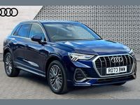 Used Audi Q3 S-Line 190 HP (139 kW) 2023 Blue SUV