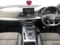 used Audi Q5 ESTATE 2.0T FSI Quattro S Line 5dr S Tronic [Tech Pack] [Technology Pack, 20" 5-Segment Spoke Diamond Cut Alloys, Folding Door Mirrors, LED Interior Lighting Pack, Multi Function Steering Wheel]