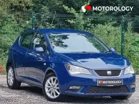 Used Seat Ibiza SE 75 HP (55 kW) 2016 Blue Hatchback