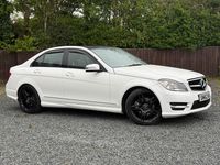 Begagnad Mercedes C250 AMG 2012 Vit Sedan
