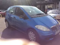 Used Mercedes A150 Classic 95 HP (69 kW) 2008 Blue Hatchback