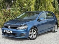 Used VW Golf VII Match 105 HP (77 kW) 2015 Blue Hatchback
