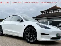 Used Tesla Model 3 Standard Range 180 kW (245 HP) 2023 White Sedan