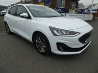 Used Ford Focus Titanium 2022 White Hatchback