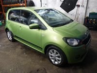 Used Skoda Citigo Elegance 75 HP (55 kW) 2012 Green Hatchback