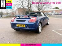 Used Toyota MR2 138 HP (101 kW) 2003 Blue Cabriolet
