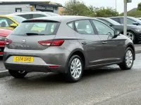 Used Seat Leon SE 105 HP (77 kW) 2014 Grey Hatchback