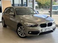 Used BMW 118 Sport Line 150 HP (110 kW) 2017 Silver Hatchback