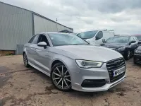 Used Audi A3 S-Line 150 HP (110 kW) 2015 Grey Sedan