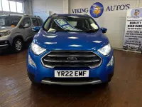 Used Ford Ecosport Titanium 125 HP (91 kW) 2022 Blue SUV