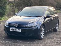 Used VW Golf VI SE 105 HP (77 kW) 2010 Black Hatchback
