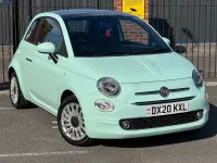 Used Fiat 500 Lounge 69 HP (50 kW) 2020 Green Hatchback