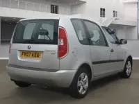 Used Skoda Roomster 64 HP (47 kW) 2007 Silver MPV