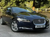 Used Jaguar XF Sportbrake Luxury 2014 Blue Estate