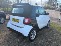 Used Smart ForTwo Cabrio Passion 71 HP (52 kW) 2018 Black Cabriolet